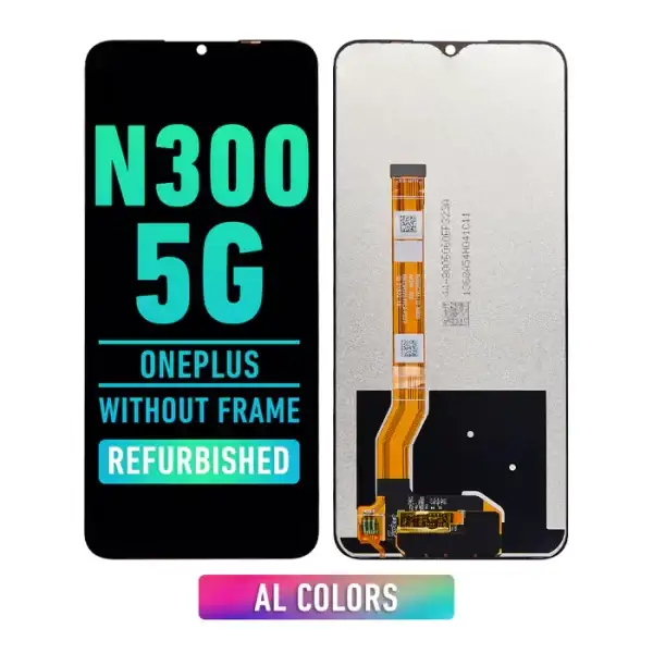 OnePlus Nord N300 5G LCD Screen Assembly Replacement Without Frame (Refurbished) (All Colors)