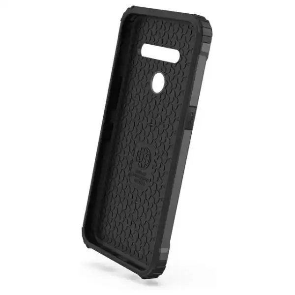 Encased Heavy Duty LG V50 ThinQ Case (2019 Scorpio Series) Military Grade Rugged Phone Protection Cover Gunmetal Gray - Image 3