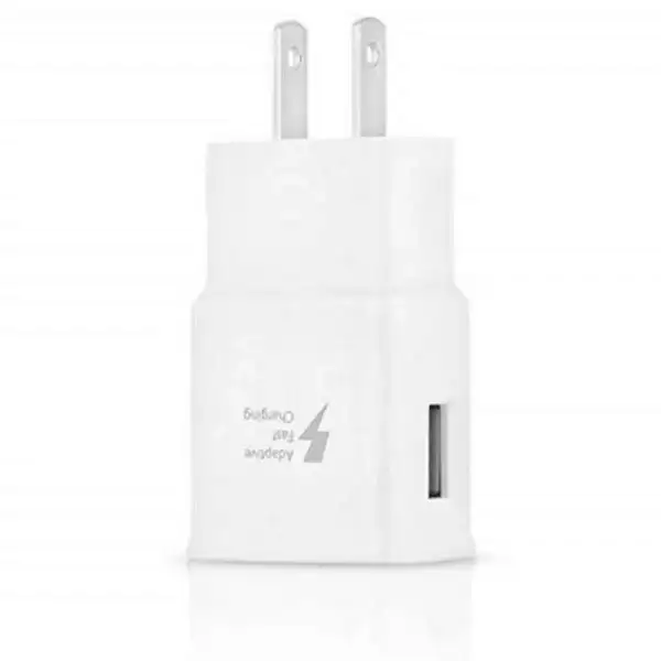 Alcatel 871a Adaptive Fast Charger Micro USB 2.0 Charging Kit [1 Wall Charger + 5 FT Micro USB Cable] Dual voltages for up to 60% Faster Charging! White - Image 2