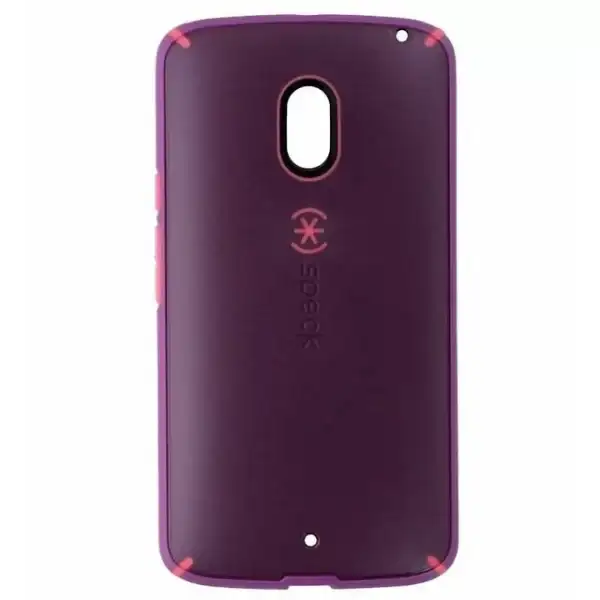 Speck MightyShell Case Cover for Motorola Droid Maxx 2 - Purple / Pink