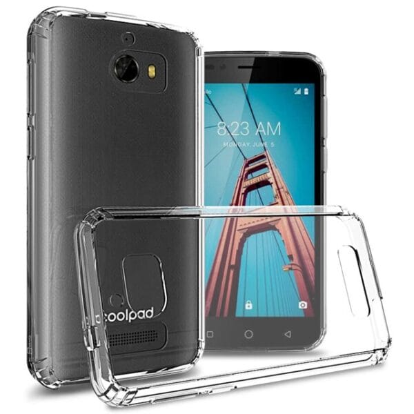 CoverON Coolpad Defiant Case, ClearGuard Series Clear Hard Phone Cover