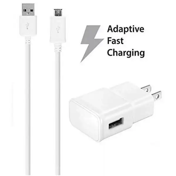 Samsung Galaxy J3 Charger Fast Micro USB 2.0 Cable Kit by Ixir - {Fast Wall Charger + Cable}