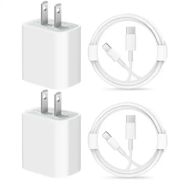 iPhone 14 13 12 11 Super Fast Charger-Apple MFi Certified-High Speed iPhone Charger-6FT Wall Charger-2-Pack 20W PD USB C Compatible with iPhone 14/14Pro/13/13 Pro/12/12Pro/XS/Max/XR/X/8/8 Plus