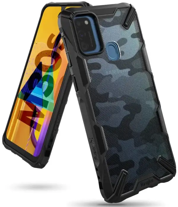 Samsung Galaxy M31/ M30S Back Cover Case | Fusion X - CAMO BLACK