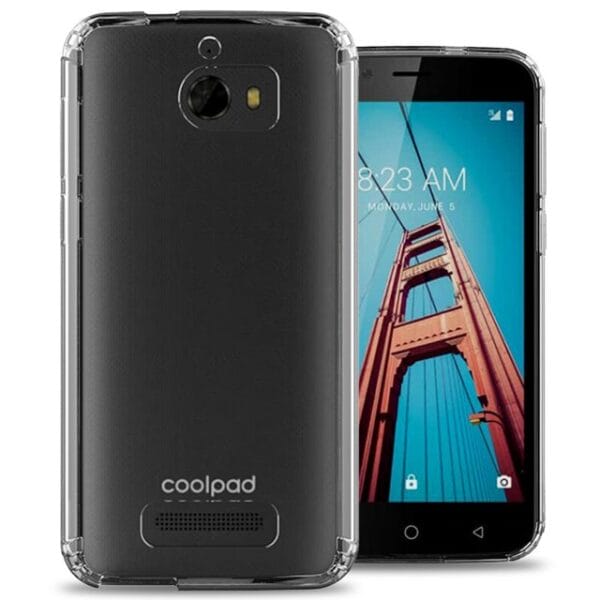 CoverON Coolpad Defiant Case, ClearGuard Series Clear Hard Phone Cover - Image 3