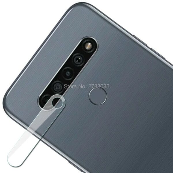 For LG K61 K 61 6.53" Clear Ultra Slim Back Camera Lens Protector Rear Camera Lens Cover Tempered Glass Protection Film - Image 2