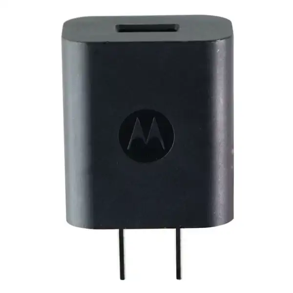 Motorola (5V/1A) Single USB  Power Supply Wall Charger - Black (SC-61)