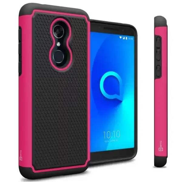 CoverON Alcatel REVVL 2 / T-Mobile REVVL 2 Case, HexaGuard Series Hard Phone Cover