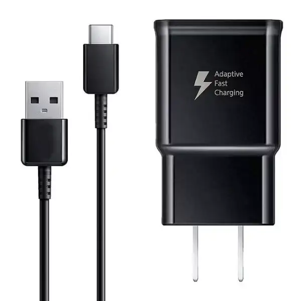 Galaxy Fast Charger, Adaptive Fast Charging USB Wall Charger Plug with 4FT USB Type C Cable Replacement for Samsung Galaxy S9 S9 Plus S8 S8 Plus S10 S10+ Plus Note 9 Note 8, Fast Charger for Samsung