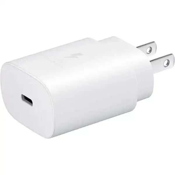 LG V30 USB-C Super Fast Charging 25W PD Wall Charger with Type-C USB Cable - White - Image 2