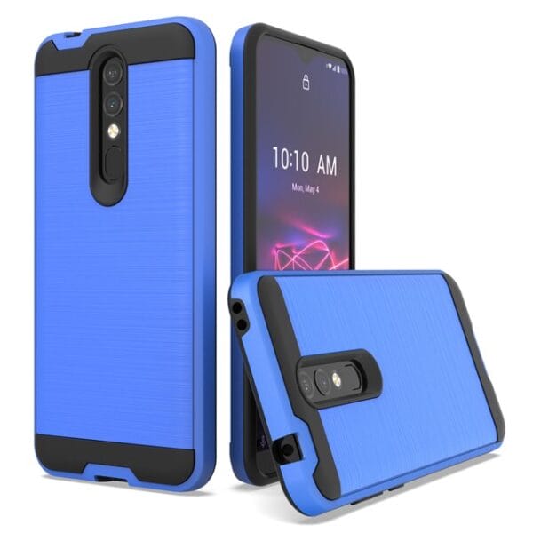 Phone Case for Boost Coolpad Legacy Brisa / Coolpad Legacy Brisa, Slim Brushed Cover (Blue - Image 2