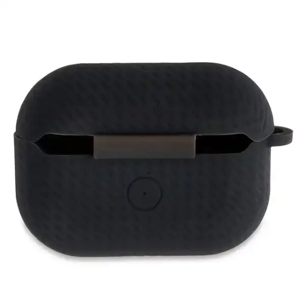 Silicone Charging Case Cover for Apple AirPods Pro (1st and 2nd generation) - Textured Black