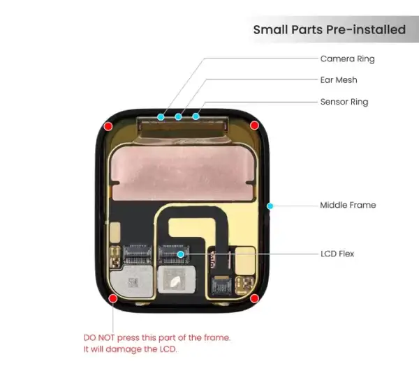 Apple Watch Series 6 40mm OLED Display Touch Screen Digitizer Replacement (Refurbished) - Image 3